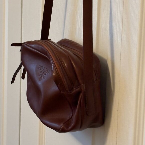 Prada Leather One Strap Shoulder Bag - Picture 11 of 16